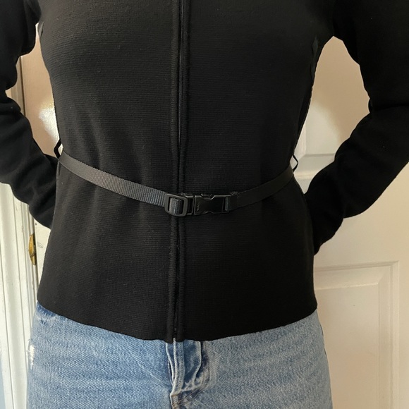 PRADA Women’s  Wool Zip Up Jacket with hoody size 44/medium - Picture 7 of 13